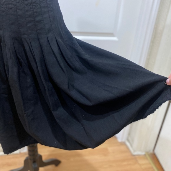 Weekend max mara black pleated wool skirt - Picture 8 of 9